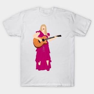 Eras Surprise Song Guitar + Pink Dress T-Shirt